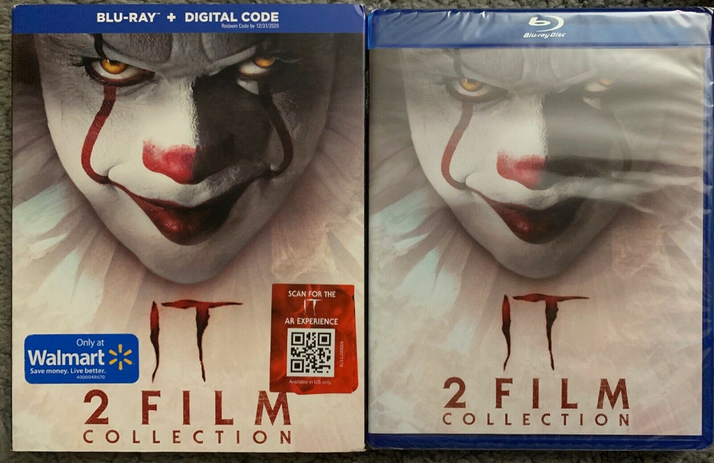 New It 2 Film Collection Blu Ray 2 Disc Chapter 1and 2 Walmart Exclusive Slipcover Hobbies And Toys 