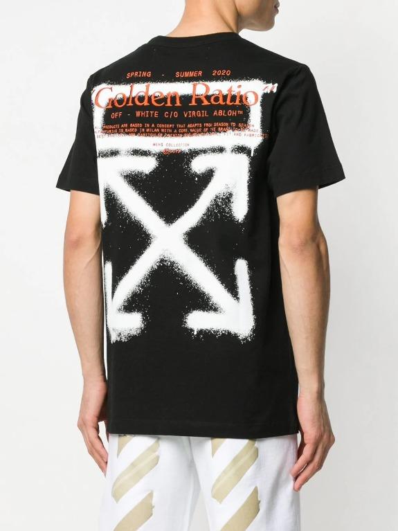 Off-White, Shirts, Offwhite Golden Ratio T Shirt