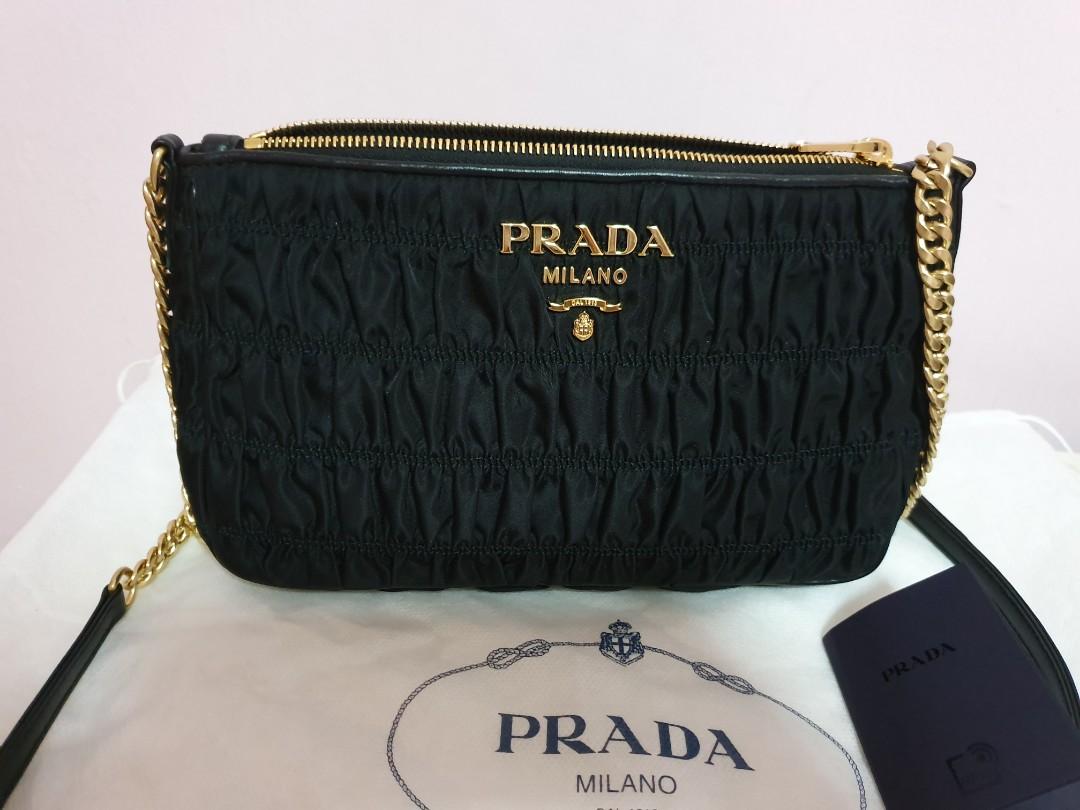 Sold Prada sling bag 1BH152, Luxury, Bags & Wallets on Carousell