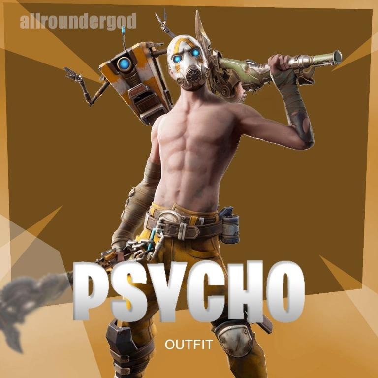 Psycho Bundle Fortnite Code Video Gaming Gaming Accessories Game T Cards And Accounts On