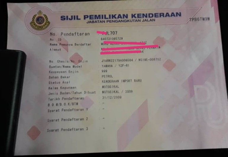 R1 Geran Motorbikes On Carousell