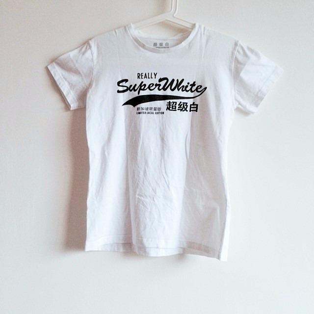 super white shirt