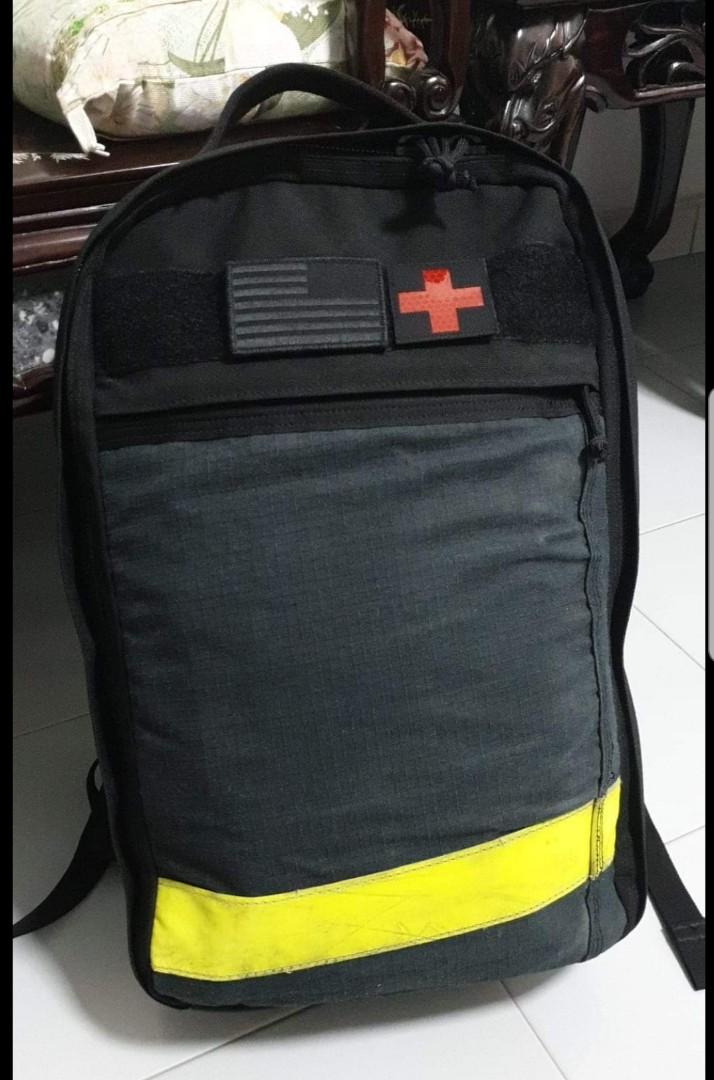 Recycled firefighter chief , Men's Fashion, Bags, Backpacks on Carousell