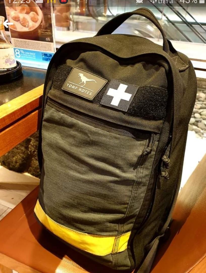 Recycled firefighter chief , Men's Fashion, Bags, Backpacks on Carousell