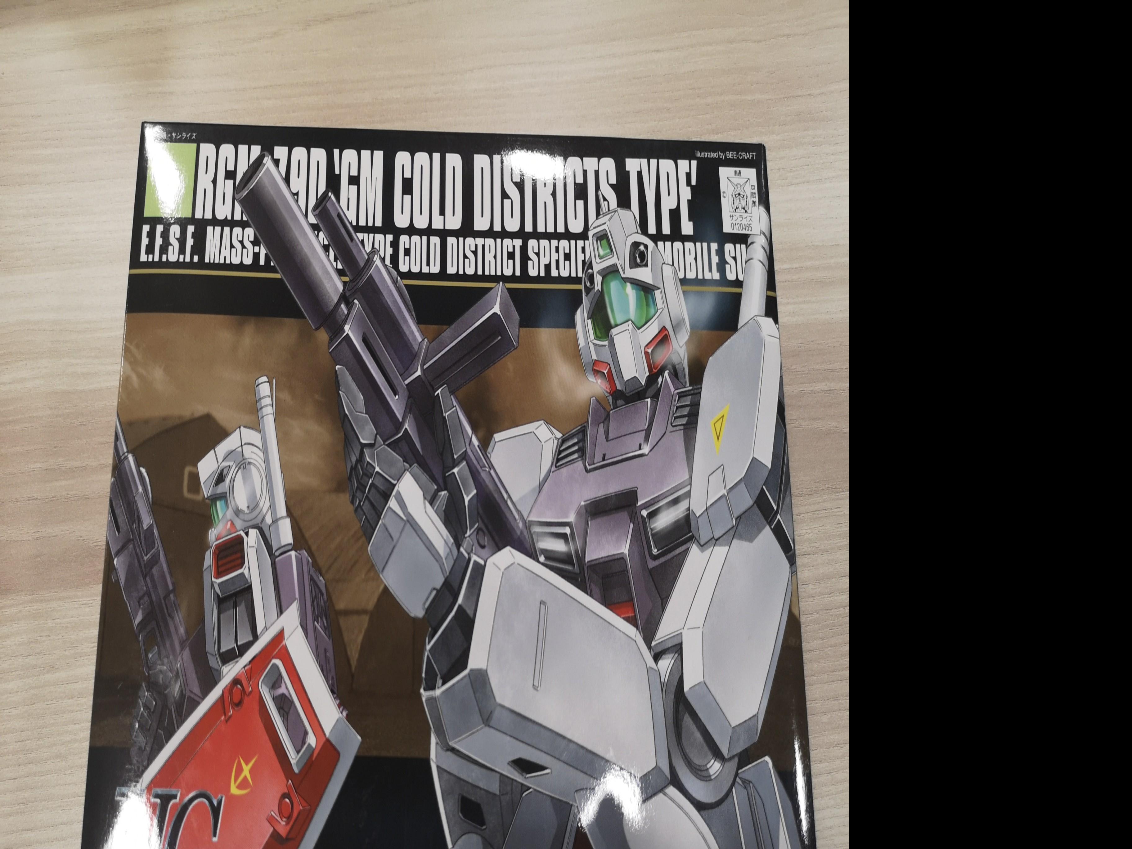 RGM79D GM Cold Districts Type, Hobbies & Toys, Toys & Games on Carousell