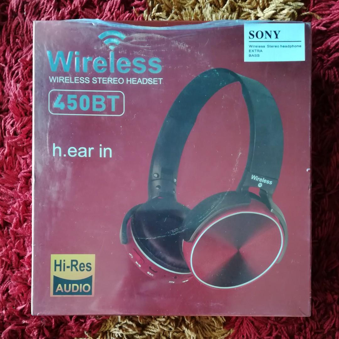 450bt wireless sales stereo headset