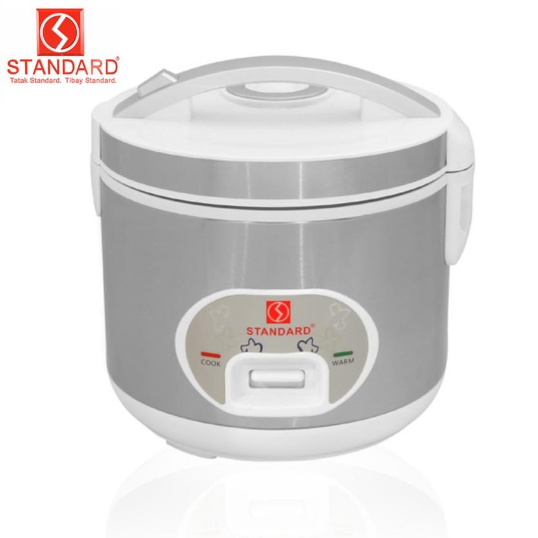 Standard SJC 1.2L Rice Cooker with Steamer, Furniture & Home Living