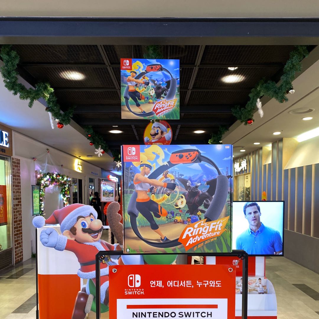 現貨）Switch 健身環大冒險(支援中文) 韓國任天堂購入12/19可寄出