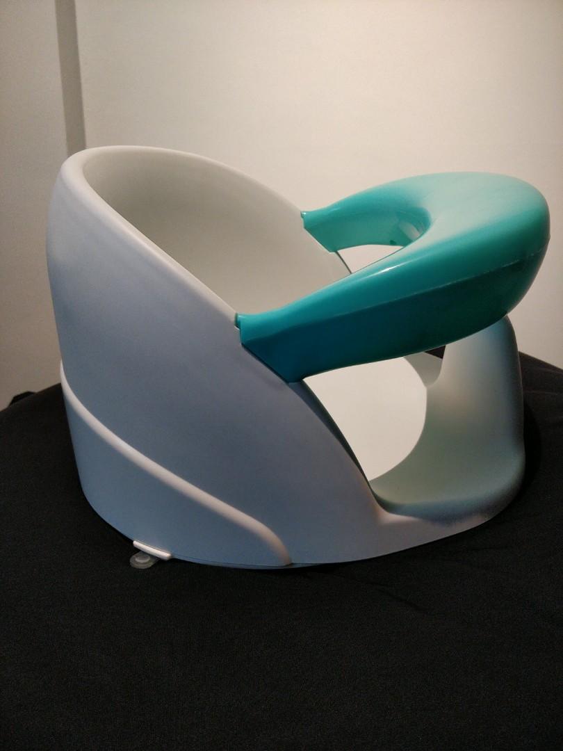 tesco karibu baby bath swivel seat unisex 360 rotation babies kids bathing changing bathtub bath accessories on carousell