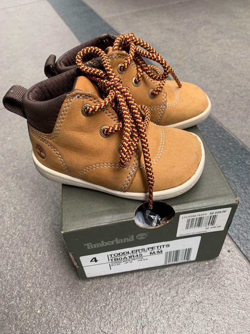 infant timberland boots size 4c