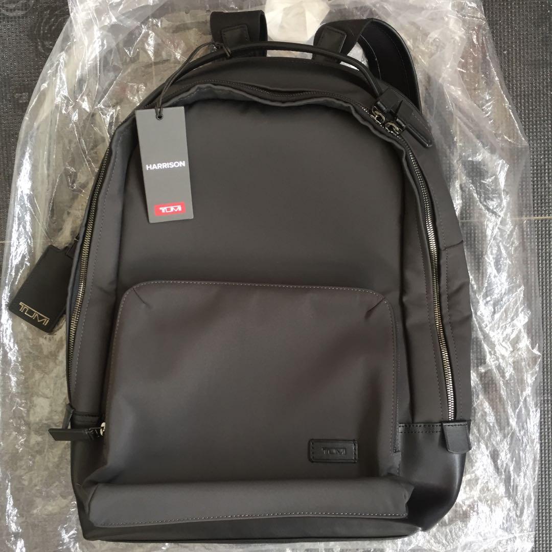 Tumi harrison discount webster backpack leather
