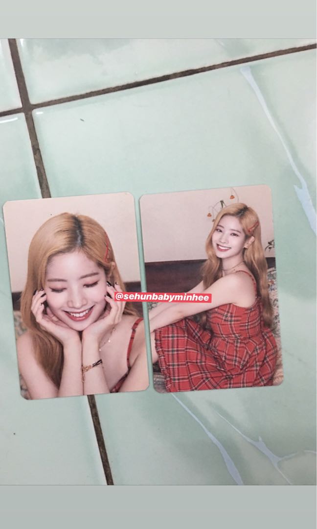 TWICE DAHYUN ONCE HALLOWEEN FANMEETING OFFICIAL PHOTOCARD, Hobbies