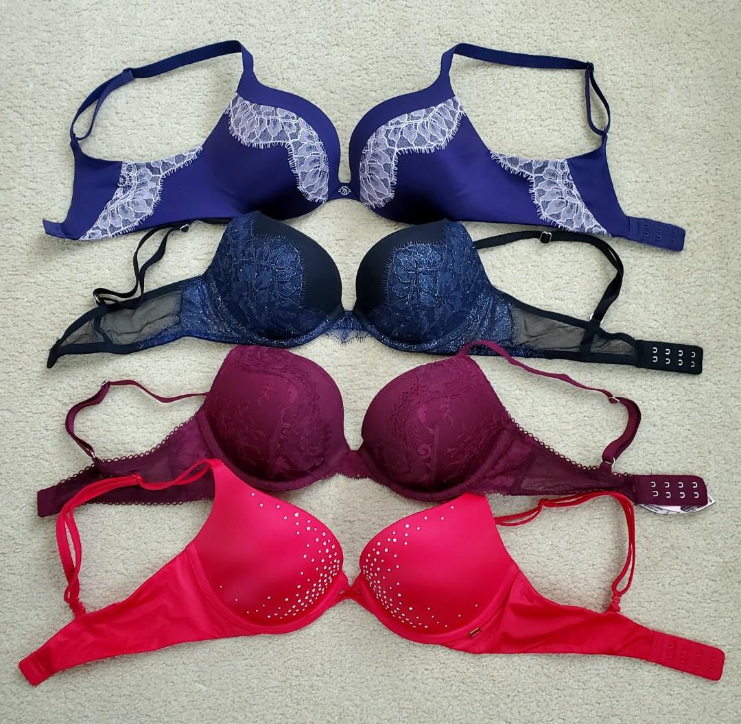 Free: *HUGE Victoria's Secret BRA LOT!!* 32B Push-Up Bras, lightly used,  GREAT condition!! - Women's Tops -  Auctions for Free Stuff
