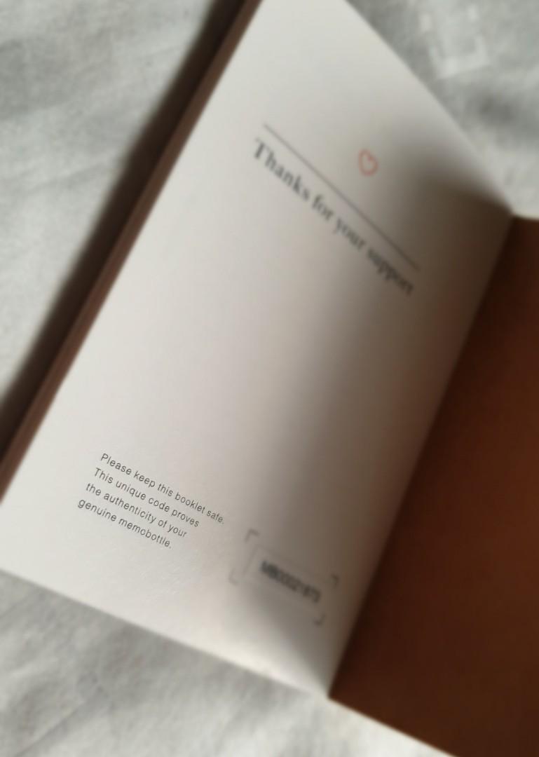 Bottle Original Reusable Water Bottle A5 Memobottle designed by FLANK