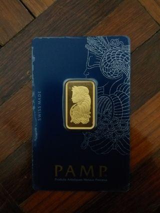 PAMP Gold Bar 999.9 (10 grams)