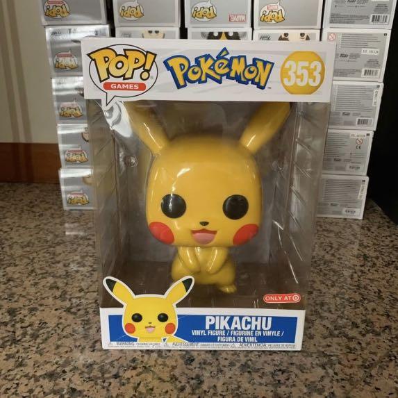 Pikachu funko new arrivals pop 10 inch