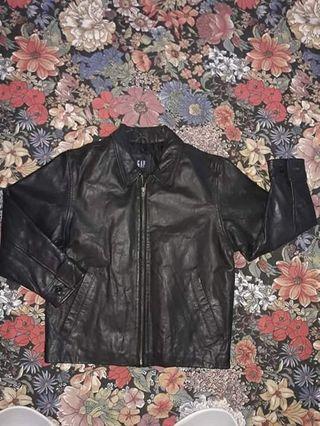 gap kids leather jacket