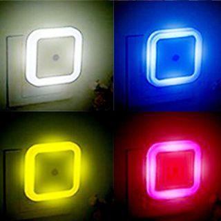 Auto LED Sensor Motion Control Bedroom Night Light - Square