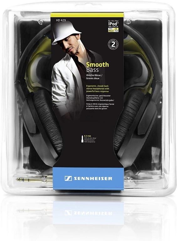 5905 Sennheiser HD 429 Headphones Black