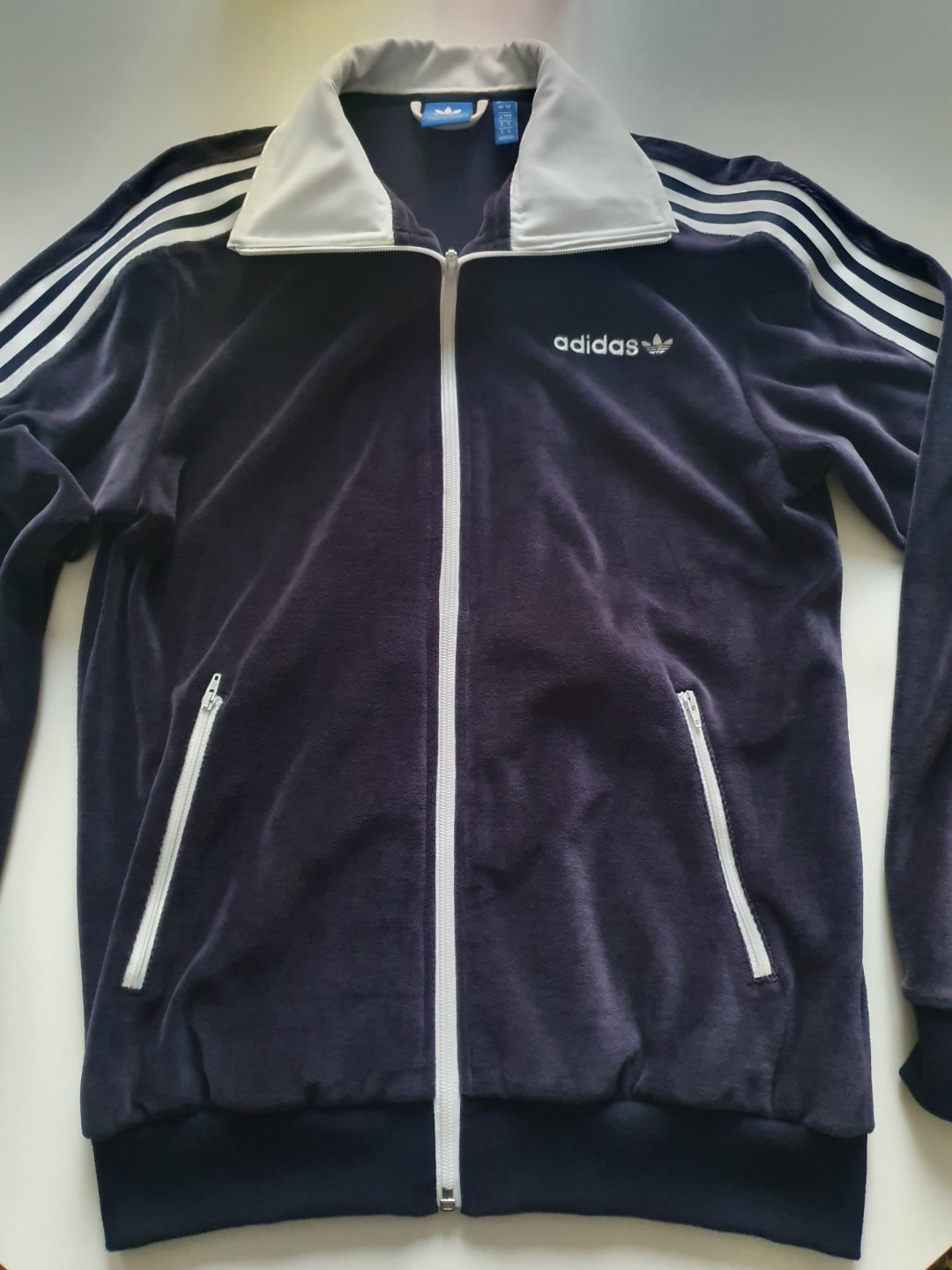 adidas velour jacket