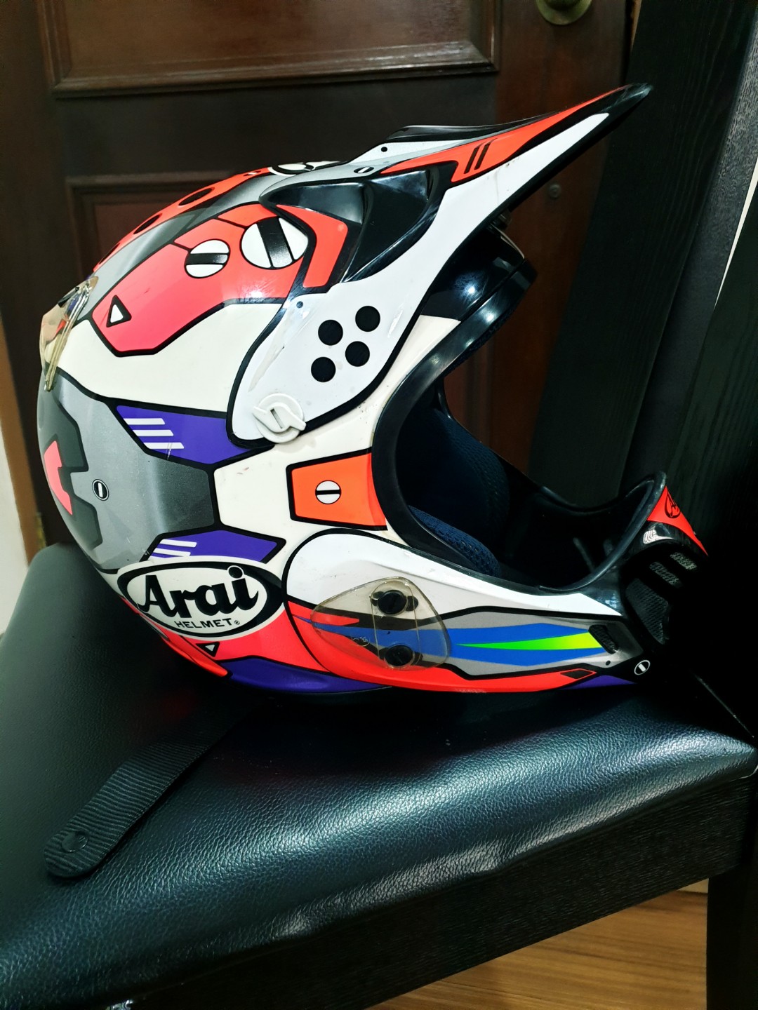 Arai MX 3 Helmet Strega Motorcycles Motorcycle Apparel on Carousell