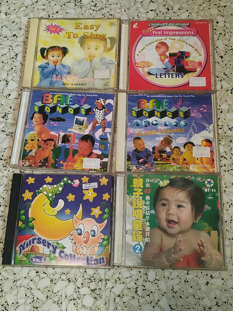 Assorted young children VCD, Hobbies & Toys, Music & Media, CDs & DVDs