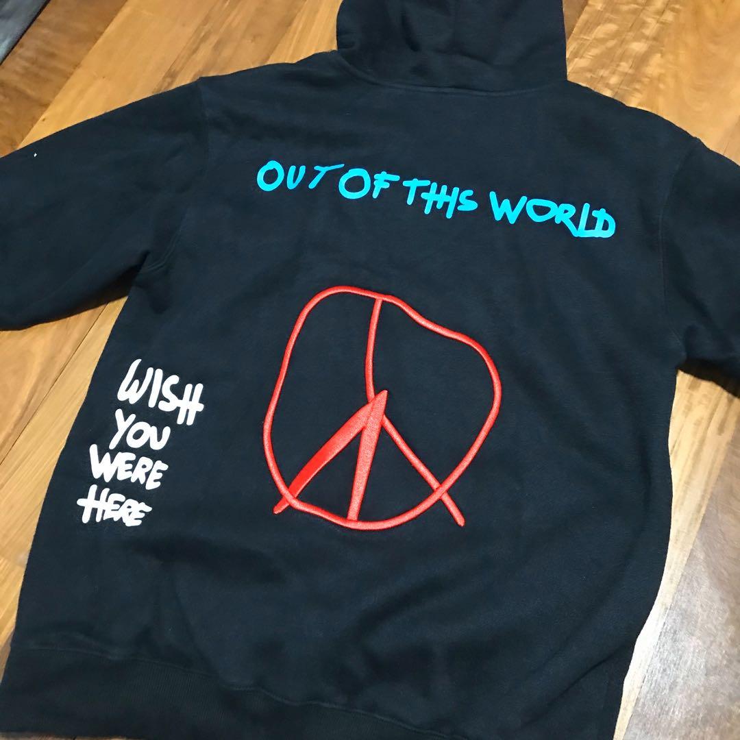 Authentic Astroworld World Peace Hoodie Men s Fashion Tops