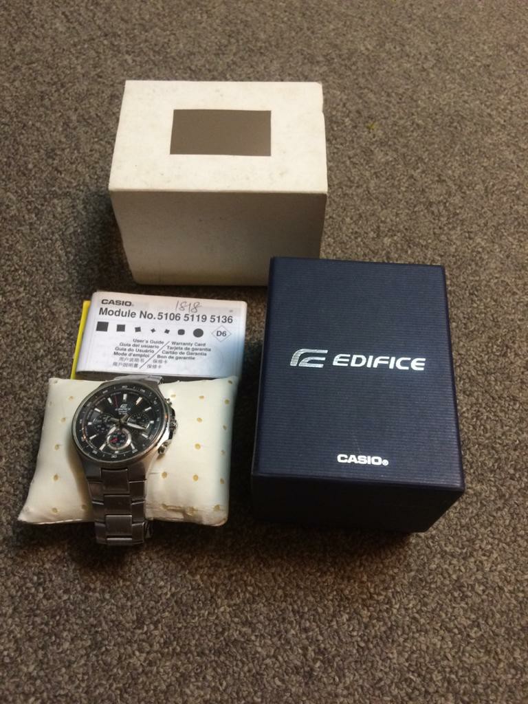 Casio edifice original box sales
