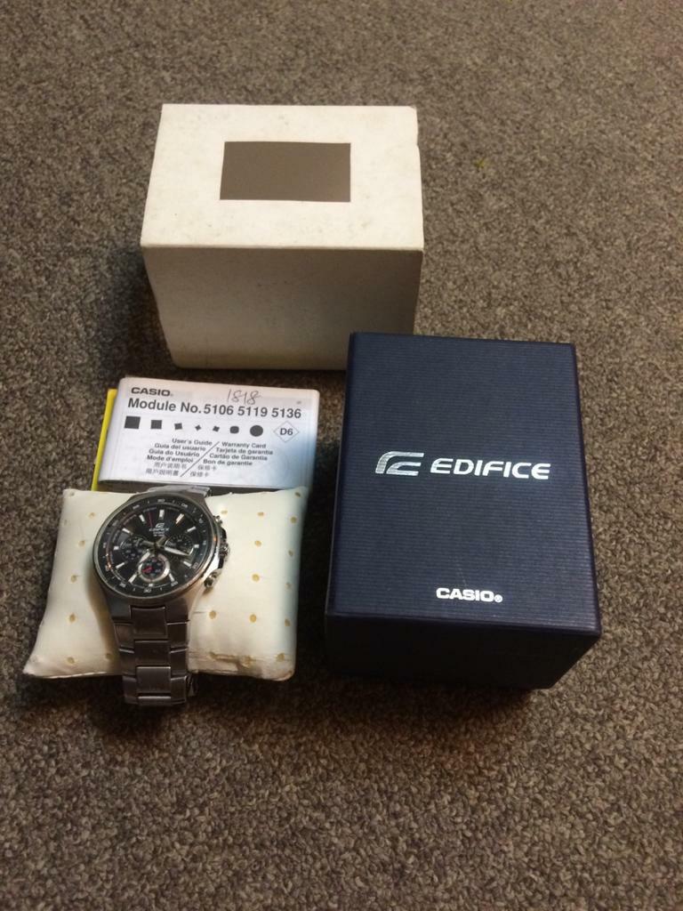 Setting jam casio edifice on sale