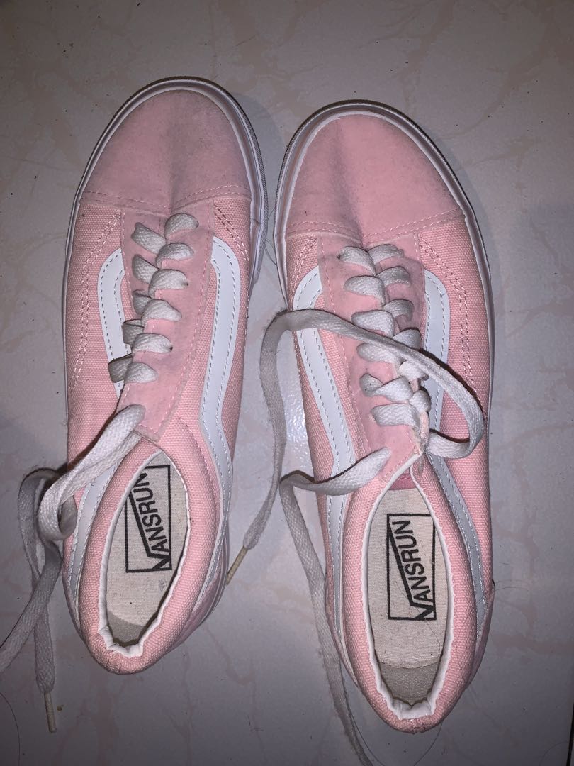 baby pink vans