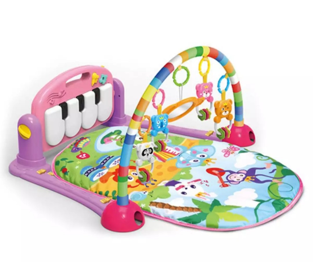 piano play mat pink