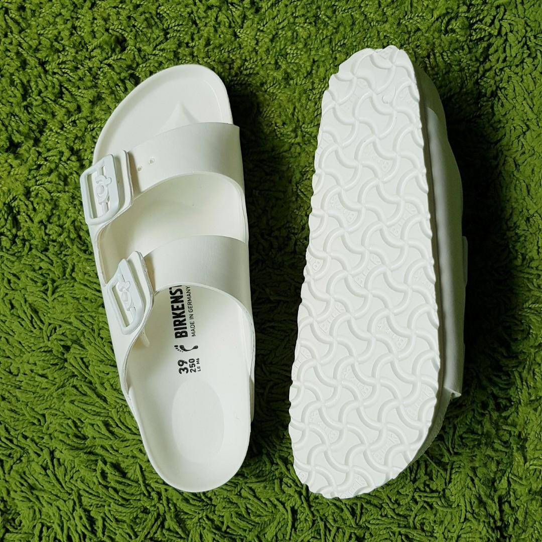 BIRKENSTOCK White EVA Sandal Size 39 