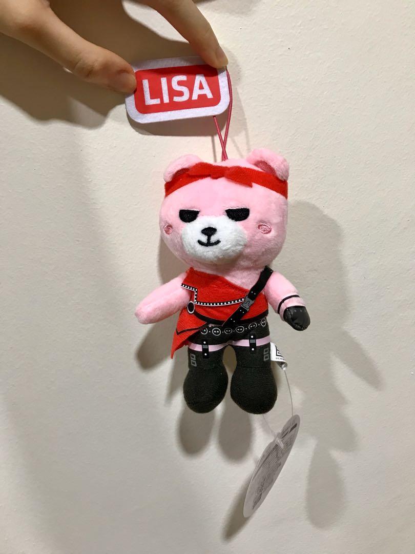 Blackpink x krunk kill this love official plush toy (LISA), Hobbies