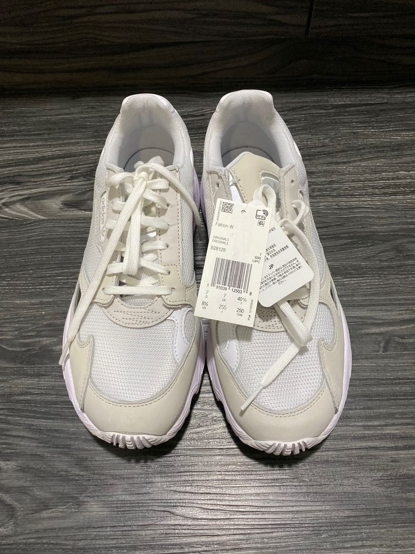 adidas originals white falcon sneakers