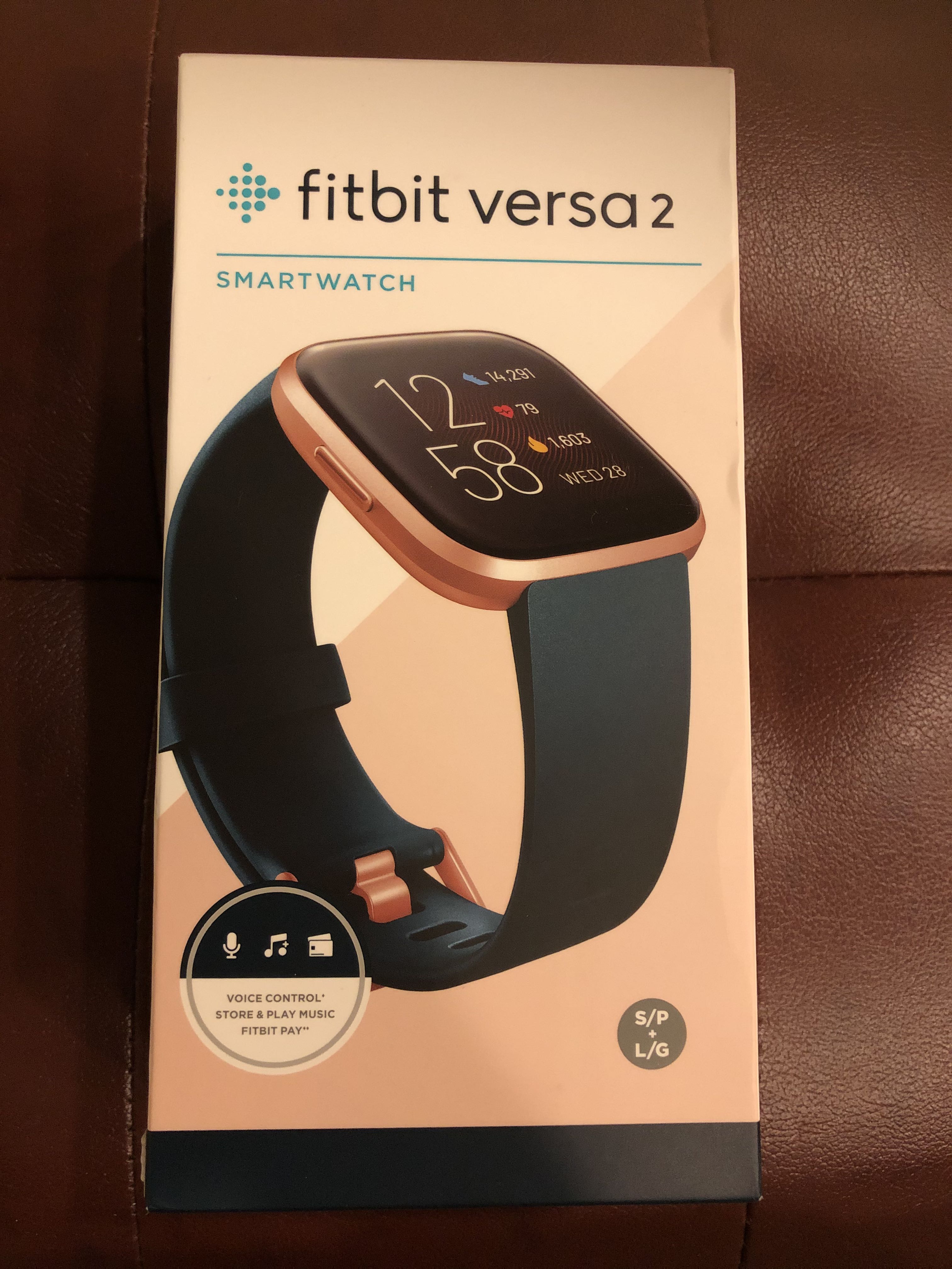 BNIB Rare Fitbit Versa 2 Emerald Green Smart Watch Mobile Phones Gadgets Wearables Smart Watches on Carousell