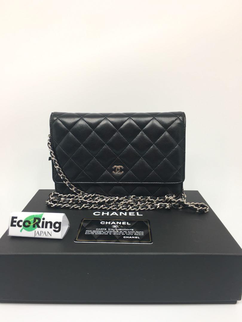 CHANEL CHAIN WALLET 2022-23FW Classic Wallet On Chain (AP0250 Y01480 C3906)
