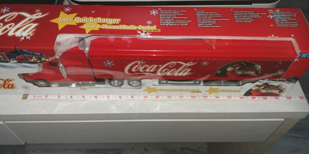 Remote control coca cola truck store