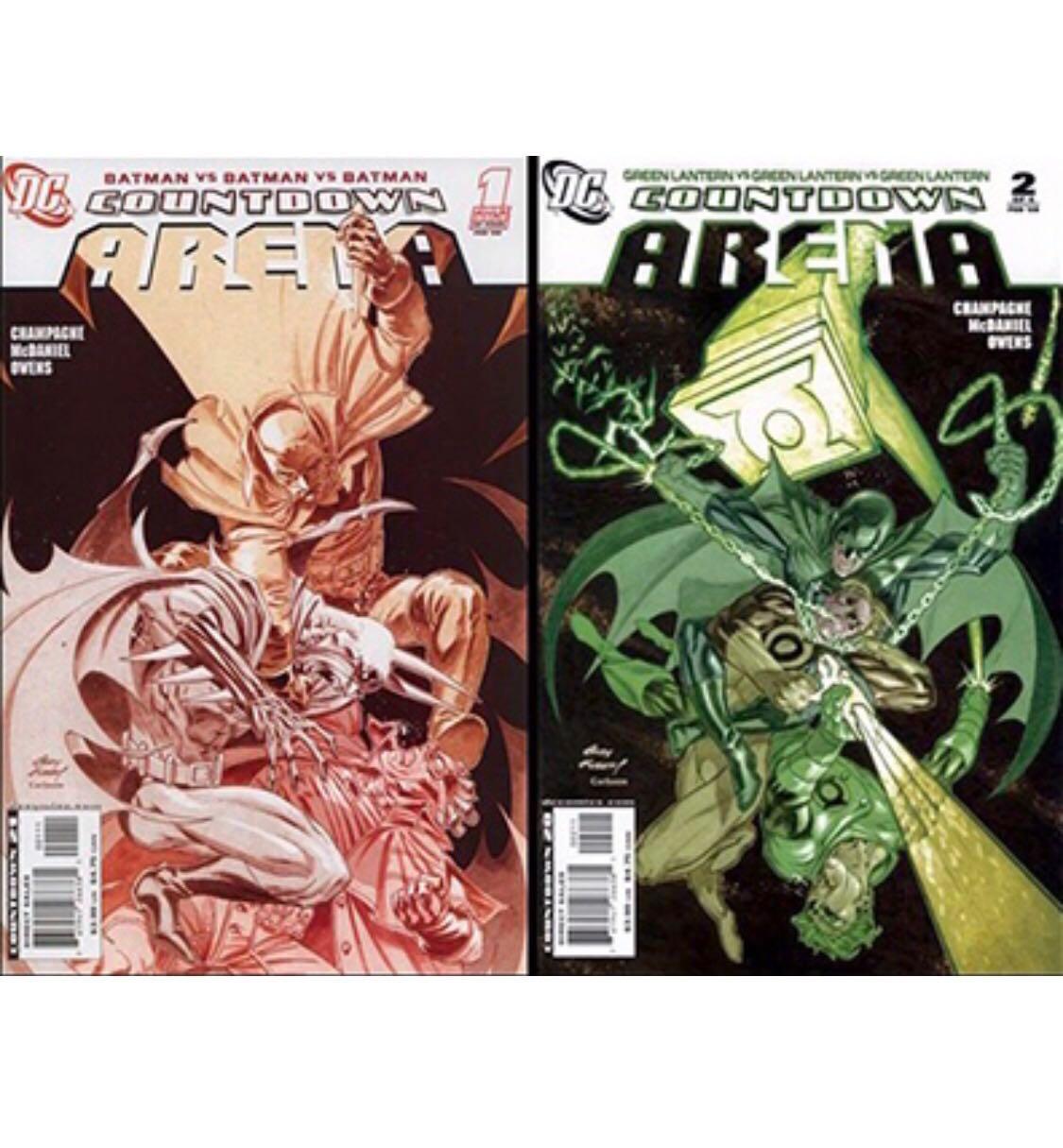 Countdown Arena 1 4 2012 Complete Set Andy Kubert Guest