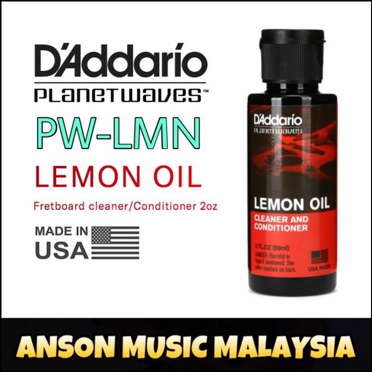 D'Addario Planet Waves Lemon Oil Fretboard Cleaner for sale online