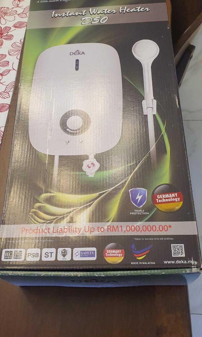 Deka Water Heater D50 Electronics Others On Carousell