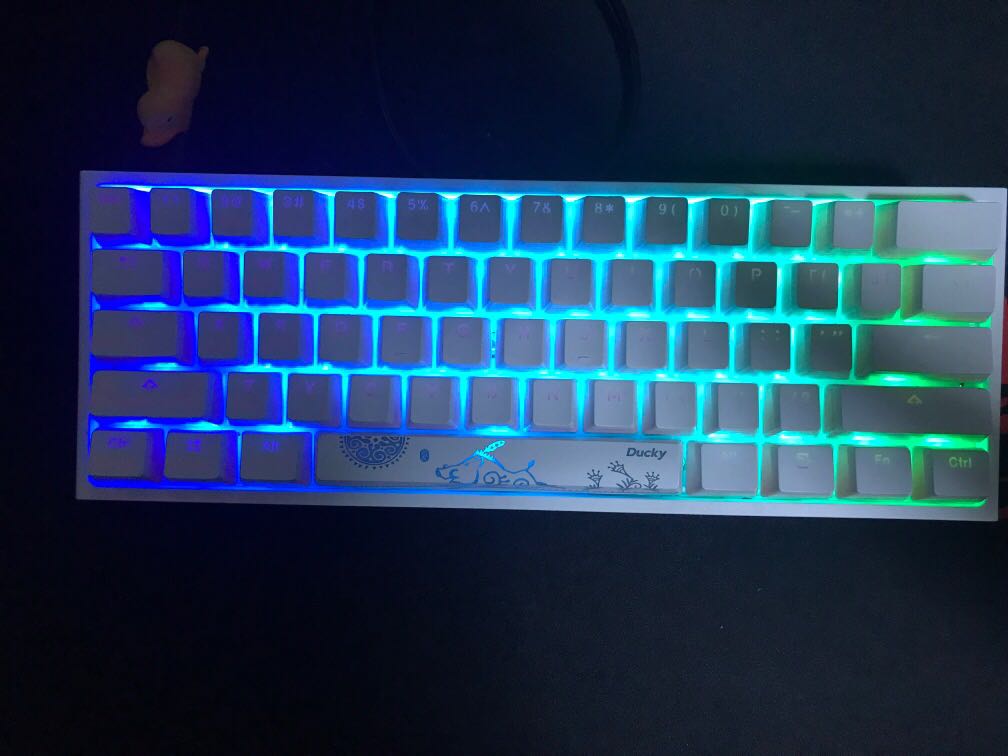 Pudding Keycaps Ducky