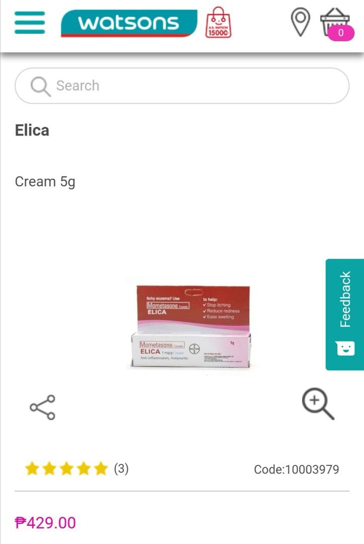 Elica Cream 30g Health Beauty Skin Bath Body On Carousell