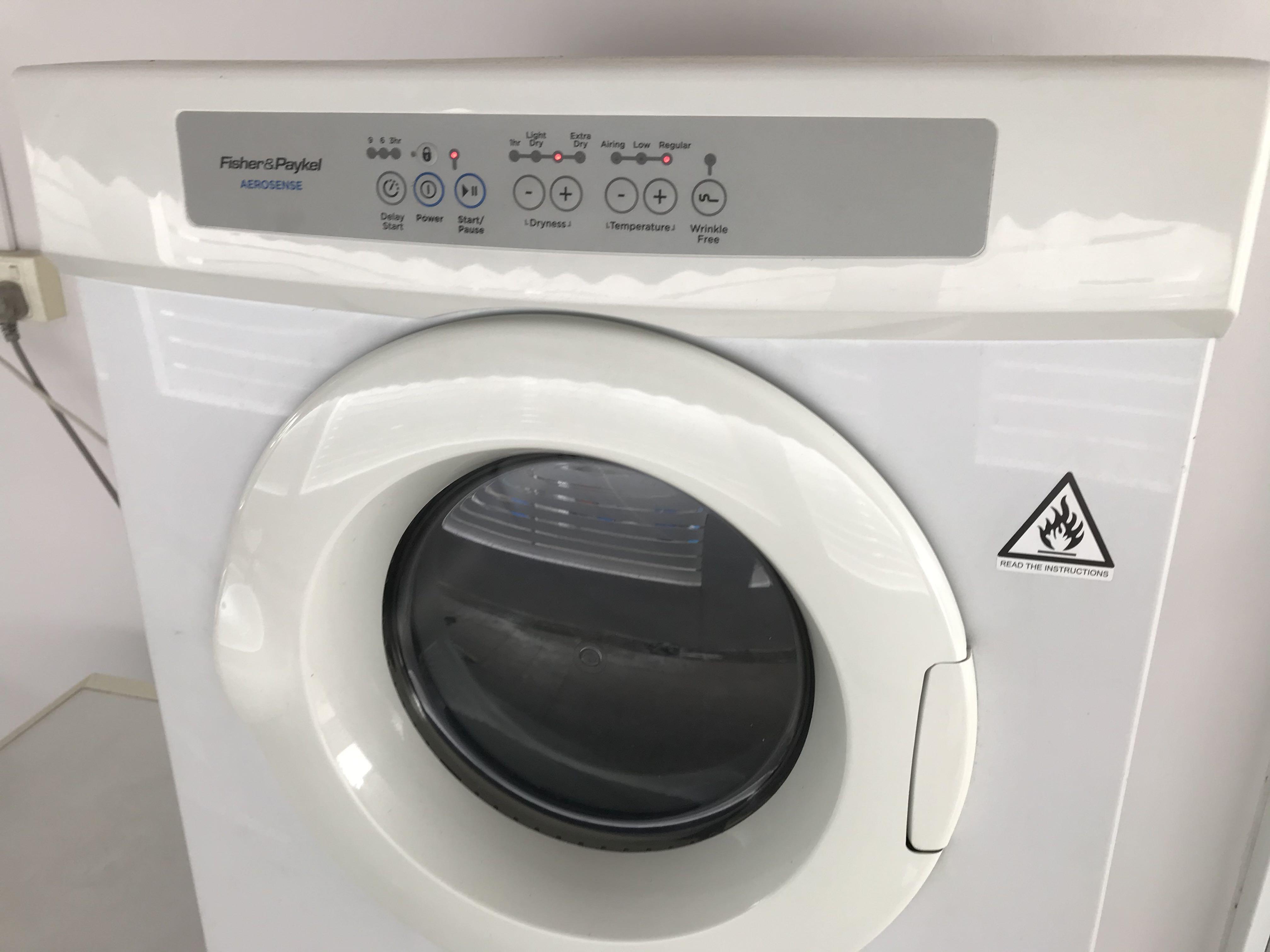 Fisher & Paykel Dryer priced to clear!, TV & Home Appliances, Washing