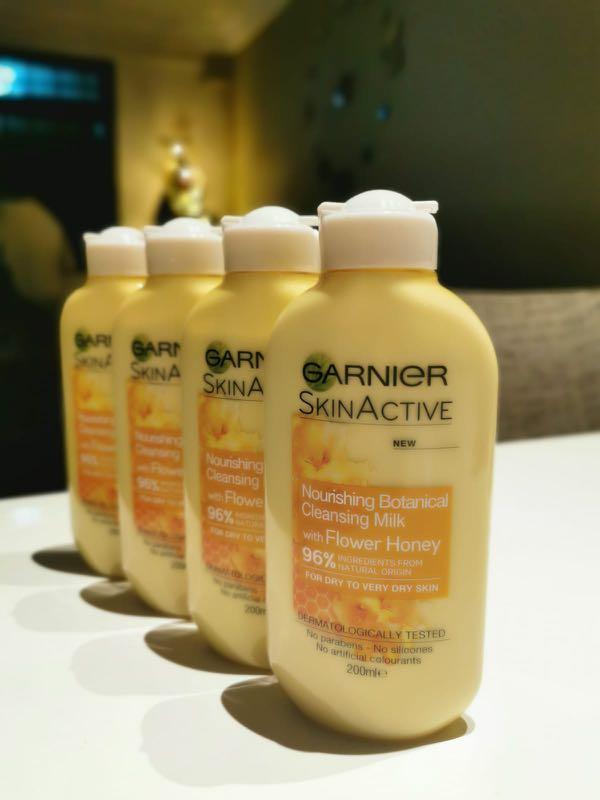 garnier cleansing milk honey