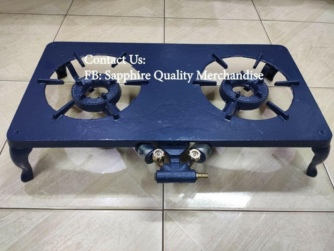Heavy Duty Stove Power Gas Double Burner, TV & Home Appliances, Kitchen