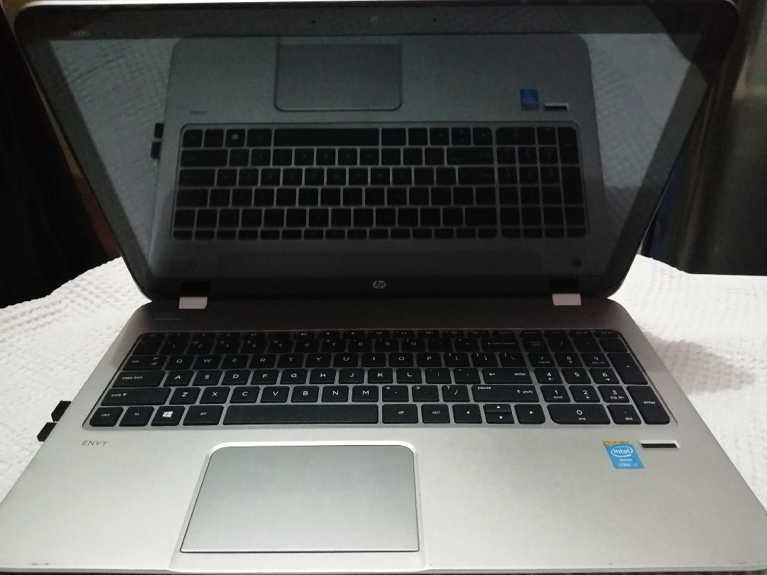 HP Envy 15 TouchSmart Corei7 (Category: Laptops & Notebooks) located in Taguig. Submitted by heyitsec (Listing ID 268218597, Image 3). Description: Swipe right to see product specs. Highlights: Touchscreen, 16GB RAM, Core i7 Runs NBA video game smoothly Bought from KSA 1 week personal warranty RFS: Emergency fund Mall Price: 57K #laptop #touchscreen #hp #hewletpackard #12GB.