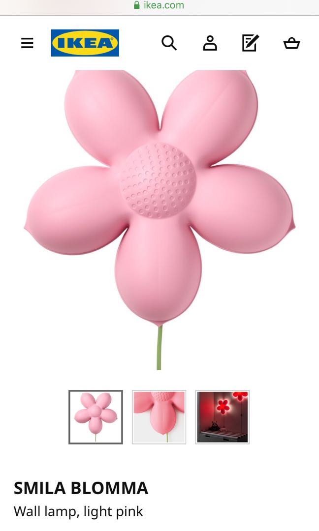 Ikea Children Wall Lighting, Babies & Kids, Baby Nursery & Kids Furniture, Nursery Lighting