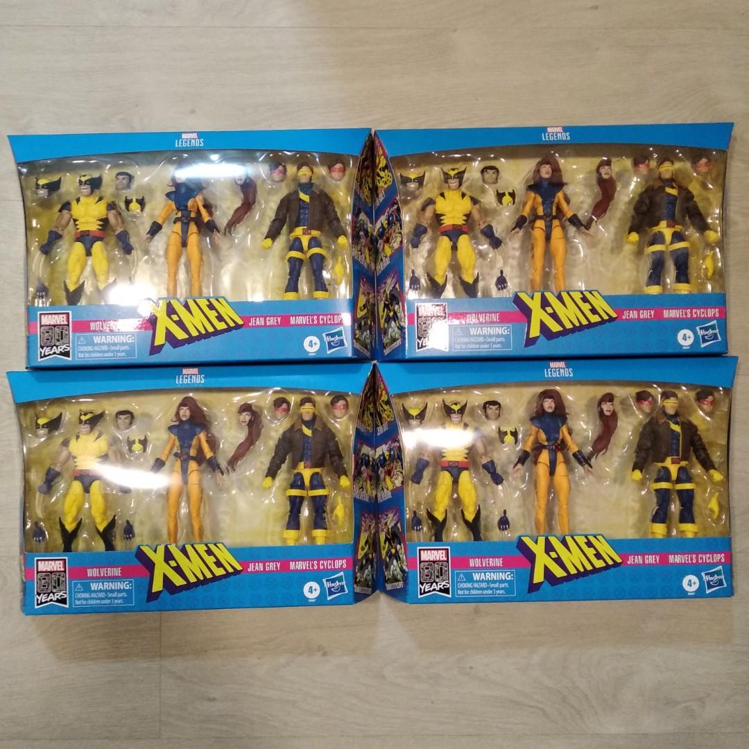*in stock* Marvel Legends Wolverine Jean Grey Cyclops 90s X-Men Love ...