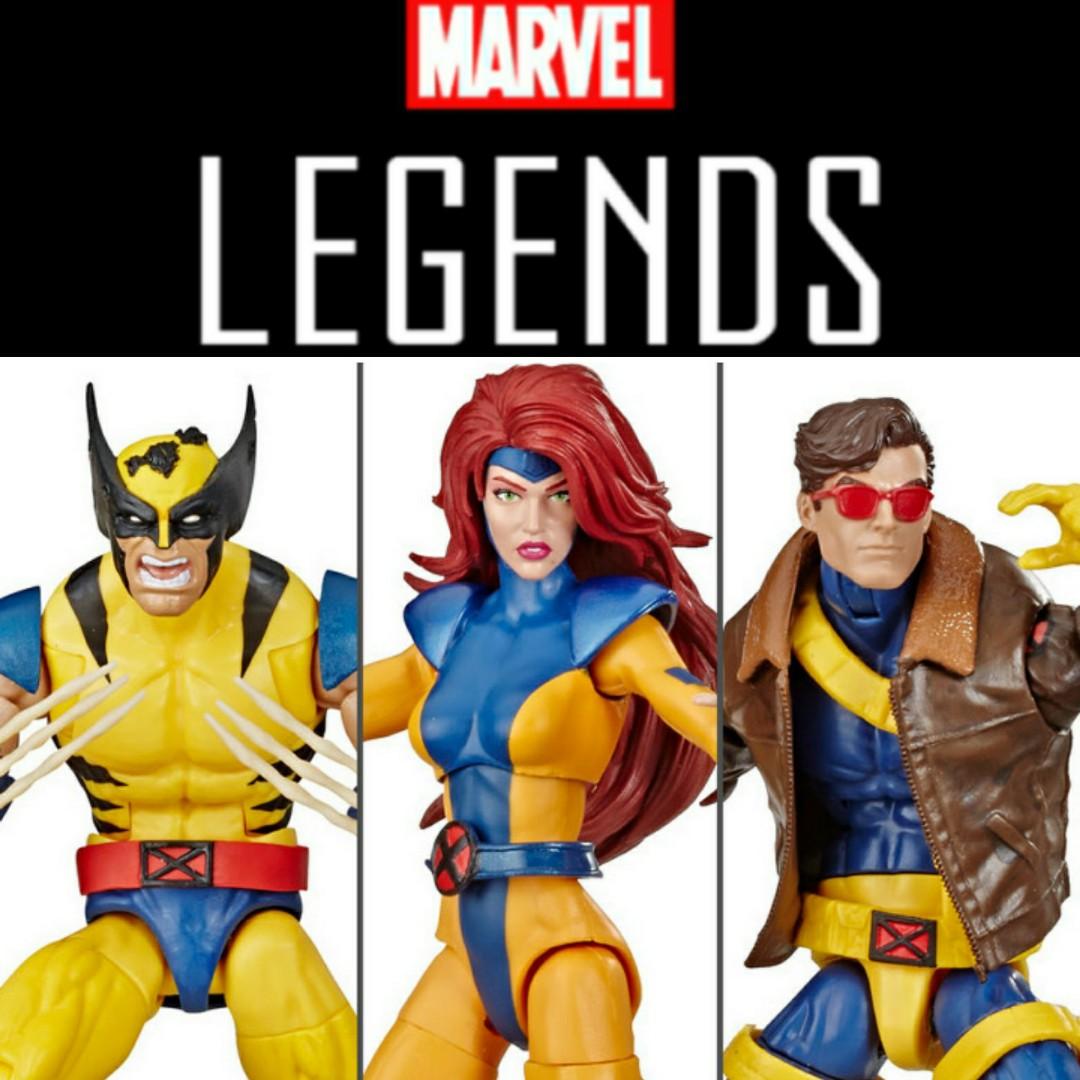 *in stock* Marvel Legends Wolverine Jean Grey Cyclops 90s X-Men Love ...