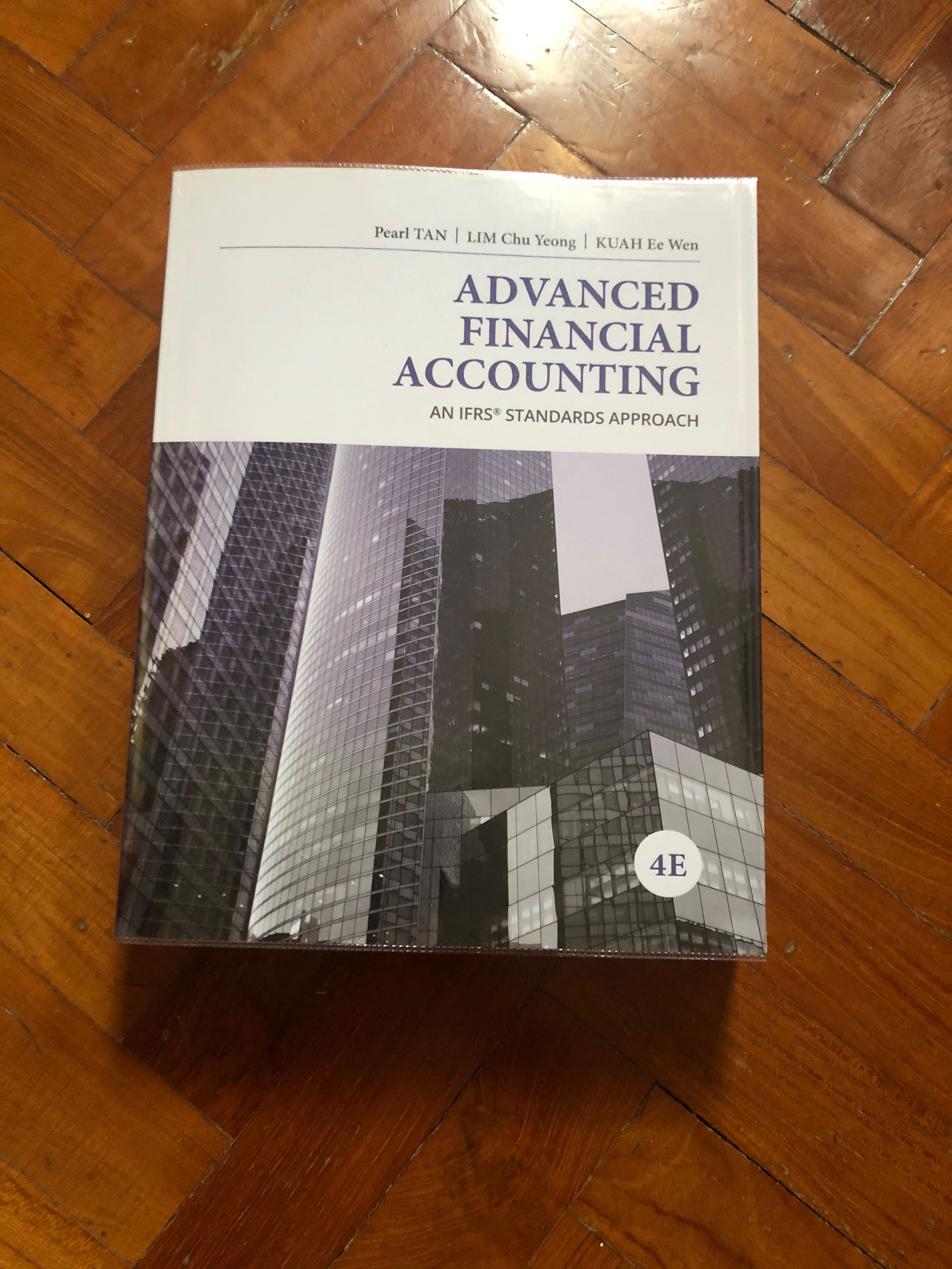 Advanced Financial Accounting 4th Edition. Intermediate Financial